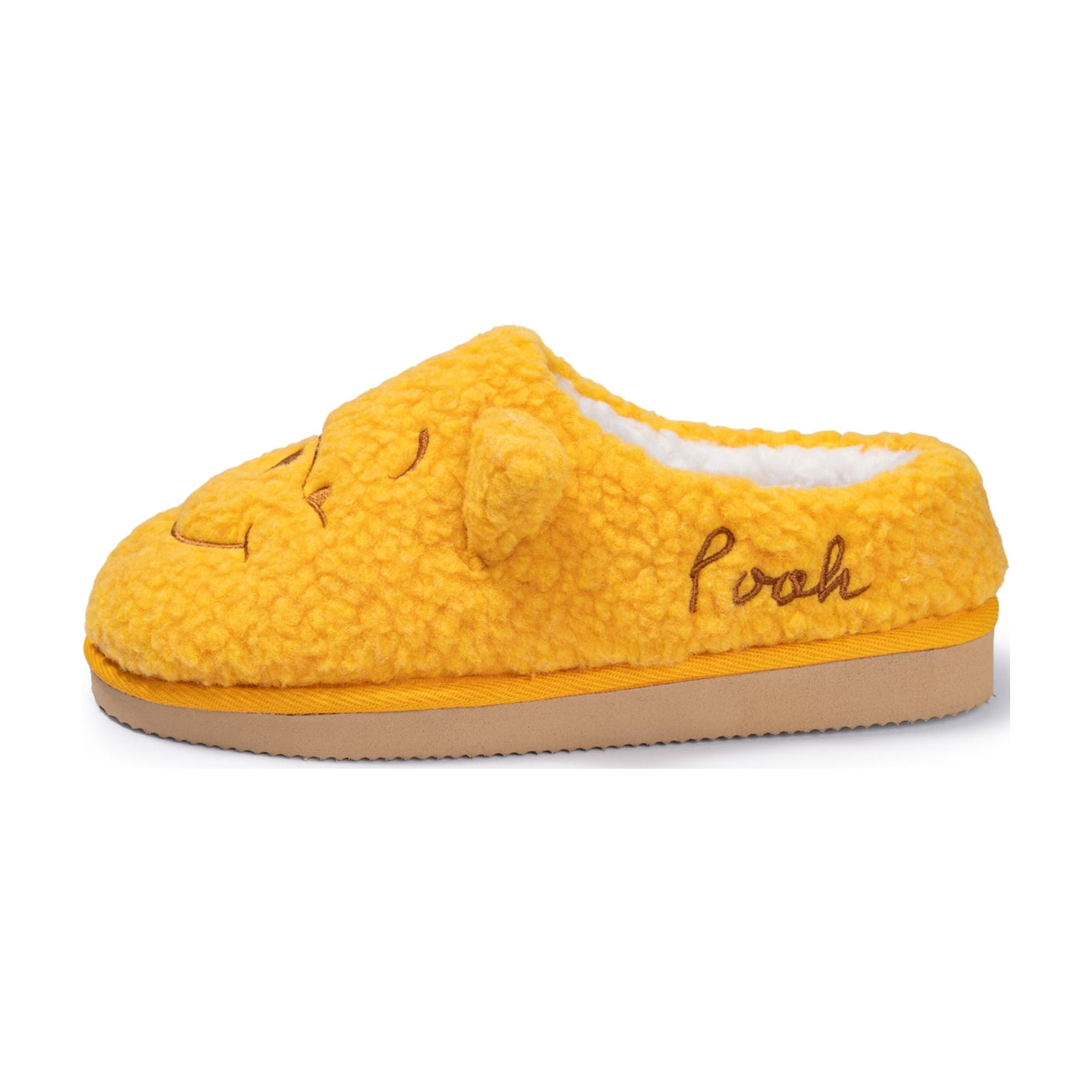 Ladies Winnie The Pooh 3D Ear Clog Slipper