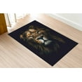 thumbnail image 6 of Lion Rug, Lion Lover Gift Rugs, Man Cave Rug, Animal Rugs, Step Rug, Anti-Slip Carpet, Indoor Rug, Small Rug, Classic Rug, Custom Rug, 2'x3' - 60x90 cm, 6 of 8