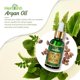 thumbnail image 2 of Herbishh Amazing Argan Oil, Pure Moroccan Argan Oil for Skin & Hair, Repair Damaged Hair, Deep Nourish Anti-UV-30ML-(2pack), 2 of 7