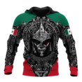 thumbnail image 3 of Sudadera con capucha con estampado del emblema de México en 3D para hombres y niños, ropa de calle moderna, chándal para mujer, sudadera deportiva Harajuku, ropa de moda unisex, 3 of 5