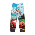 thumbnail image 4 of Disney Pixar Cars Pantalon de Pyjama Noir Imprimé Dessin Animé pour Hommes, 4 of 8