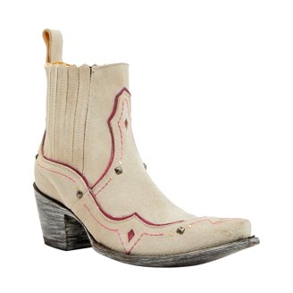 Old West Womens Western Tan Canyon Leather Cowboy Boots 7 M  display picture 1