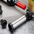 thumbnail image 4 of Fason Wine Saver Pump with 4 Vacuum Bottle Stoppers - Black (Black Pump + 4 Stoppers), 4 of 9