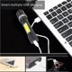 thumbnail image 2 of Linterna De Luz Led Fuerte Luz Lateral Luz De Trabajo Carga Usb Linterna Exterior Con Tres Modos De Luz Impermeables Para Acampar Senderismo Noticed HA019663-00, 2 of 7