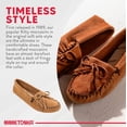 thumbnail image 4 of Minnetonka Womens Kilty Suede Softsole Moccasin, 4 of 6