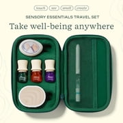 Lifelines Sensory Essentials Travel Set, Includes Everyday Aromatherapy Diffuser, Fidget Grounding Stone, Pen Diffuser & 3 Essential Oil Blends
