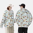 thumbnail image 5 of Picia Submarine With Fishes Undersea Women's Men's UPF 50+ Sun Protection Hoodie Shirt Long Sleeve SPF Fishing Outdoor UV Hiking Lightweight Shirts-Small, 5 of 9