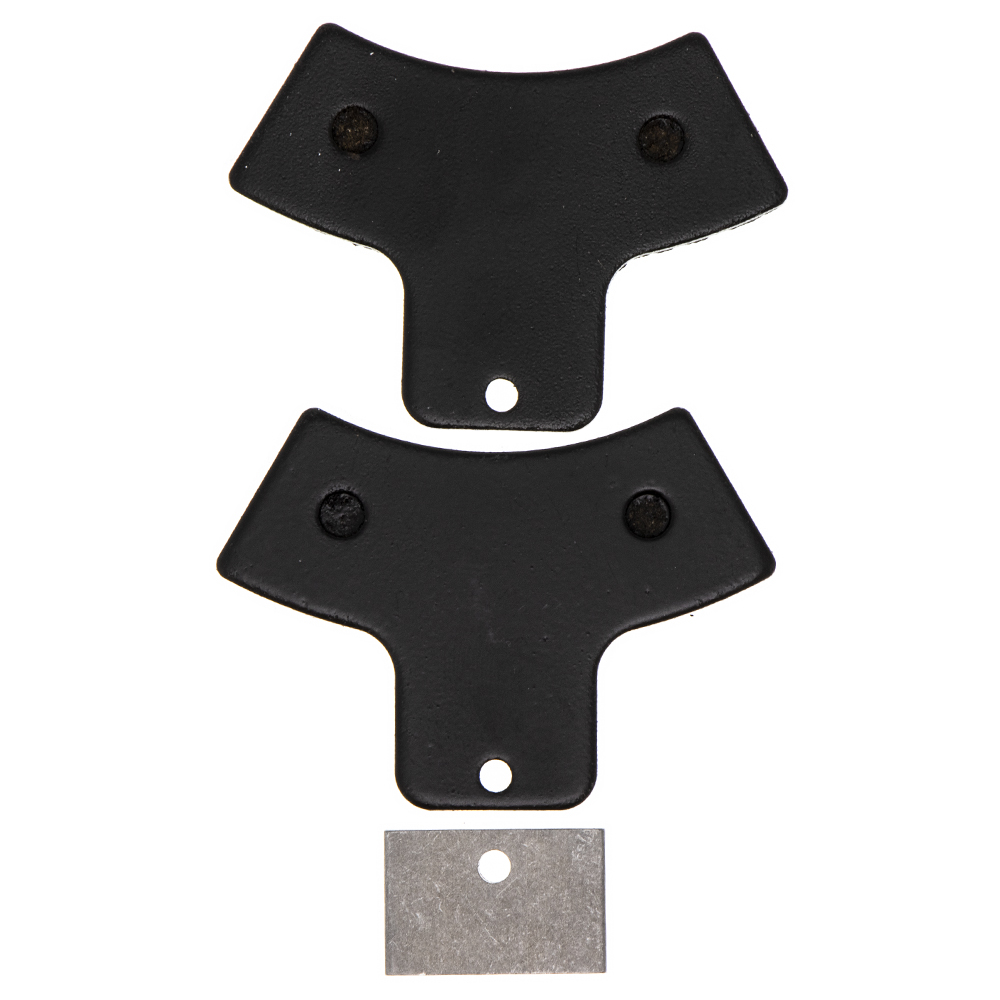 Caltric Rear Brake Pads For Polaris Scrambler 400 2X4 (2000-2002) - Semi-Metallic