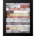 thumbnail image 2 of Grey, Jace 15x18 Black Modern Framed Museum Art Print Titled - Pastel Wood Two, 2 of 5