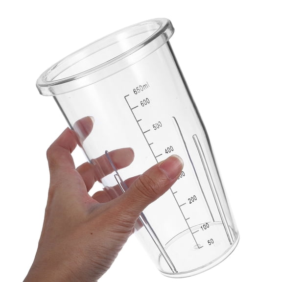 ITSELFER Replacement Blender Cups with Measurement Marks, Glass Mixer Accessories, Kitchen Blender Replacement Parts