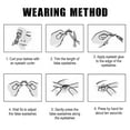 thumbnail image 4 of 10 Pairs Natural Soft False Eyelashes Lightweight Easy To Apply Reusable, 4 of 7
