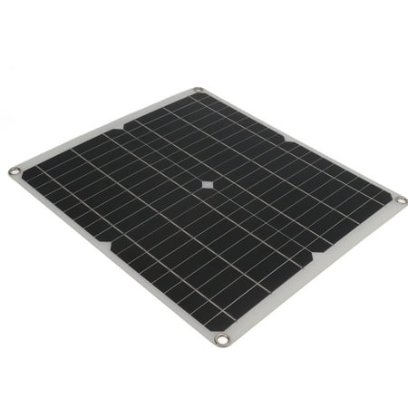 

25W Solar Panel Kit High Conversion Rate Highly Efficience 18V Solar Panel Kit Widely Compatible For Mobile Power Supplies For Outdoors Activities For Laptops