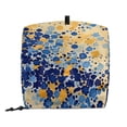 thumbnail image 3 of FOR U DESIGNS Dot Blue Yellow Kitchen Aid Mixer Cover Uv Protection Mixer Dust Covers Multi Pockets with Top Handle and Pocket Dust Cover for Stand Mixer or Coffee Maker - L, 3 of 8