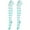 Mint Green, variant on Fgnfyis 1 Pair Christmas Stockings High Long for Womens Over Knee Socks Party Knee High Long Striped Socks White