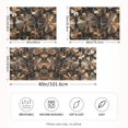 thumbnail image 2 of Yayeee Pillowcase Standard Size Set of 2 Satin Wrinkle Resistant Pillow Case, Metallic Flower, 2 of 8