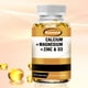 thumbnail image 2 of Calcio + Magnesio + Zinc y Vitamina D3: Favorece la salud de los huesos, músculos y nervios y promueve la absorción de calcio - 120 s, 2 of 5