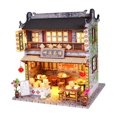 thumbnail image 4 of Diy Wood Miniature Dollhouse Kit, 4 of 5