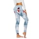 thumbnail image 2 of Gibobby Pantimedias para Mujer Cómodas y Cálidas Leggings estampados cómodos informales para mujer Pantalones largos de yoga y Navidad (Azul, L), 2 of 5
