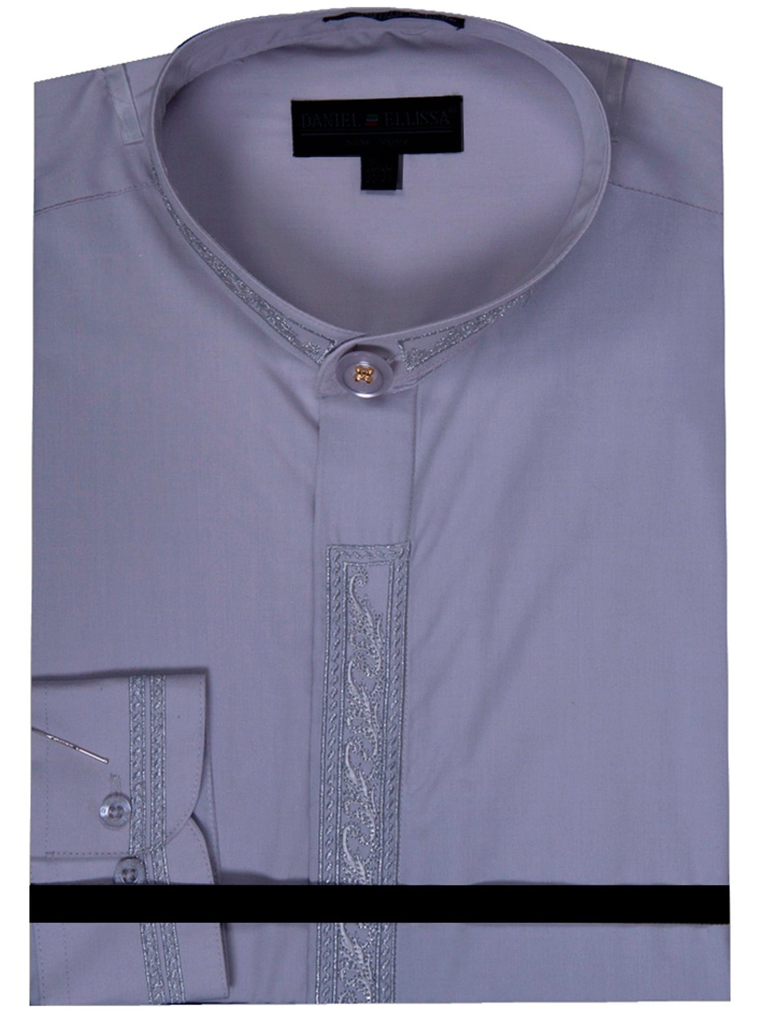 big and tall collarless dress shirts