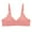 Red, variant on HAPIMO Women's Plus Size Everyday Bra Floral Lifting Bra Comfy Underwear Elderly Wireless Brassiere Clearance Solid Color Trendy Lady Lingerie Blue L