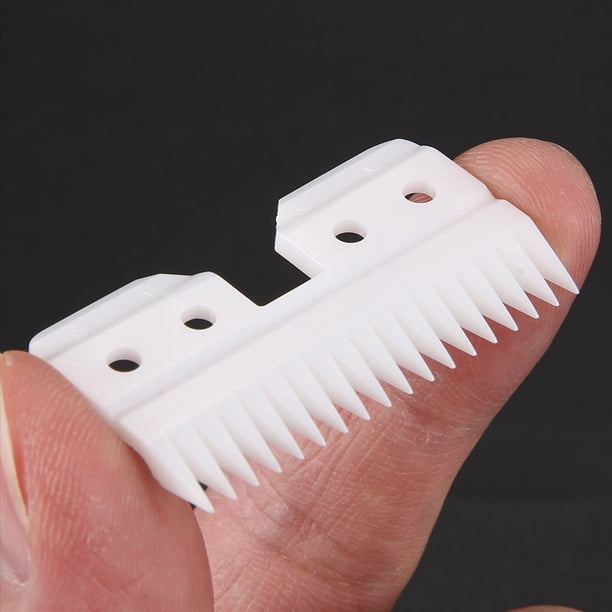 30 Unids / Lote Cerámica Reemplazable 18 Dientes Cuchilla de Corte de Cortadora de Cerámica para Mascotas para la Serie A5