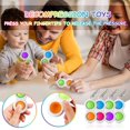 thumbnail image 2 of Fidget Simple Dimple Toy,Keychain Stress Reliever Toy,Portable Handheld Mini Decompression Toy,Simple Dimple Fidget Popper Toy, Sensory Toy, 2 of 8