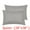 Gray, variant on Unique Bargains Pillow Cases with Envelope Closure Pillow Covers 2 pcs Standard White