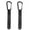 Black, variant on 2 Pcs 1.3*6.7 Inch Universal Baby Stroller Hooks Clips for Hanging Bags and Shopping, Convenient Stroller Straps Accessories Perfect for Buggy, Shopping Cart