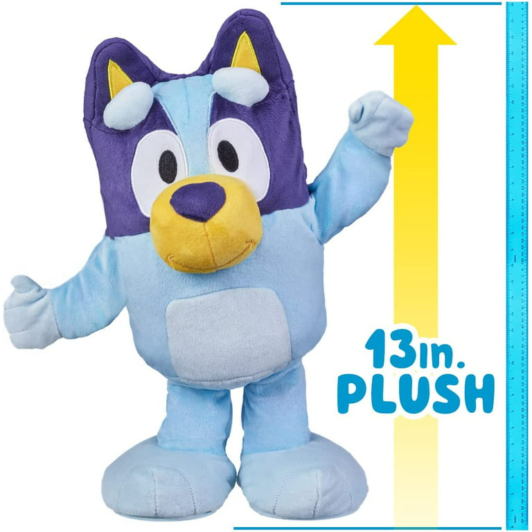 Bluey, Dance and Play 14 inch Animated Plush with Phrases and