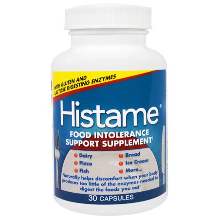 Naturally Vitamins  Histame  Food Intolerance Support Supplement  30