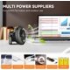 thumbnail image 4 of alimentado por batería recargable con gancho para colgar, ventilador de escritorio USB personal de 4 velocidades con 4 modos de luz para tienda de campaña, pesca, oficina, picnic, viajes, aventura ShuxiuWang 1327537003649, 4 of 5