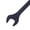 Black + Carbon steel#61, variant on Jumbo Combination Wrench Set SAE 6-Piece 1-3/8 to 2 Black Oxide Carbon Steel with Pouch for Large Equipment