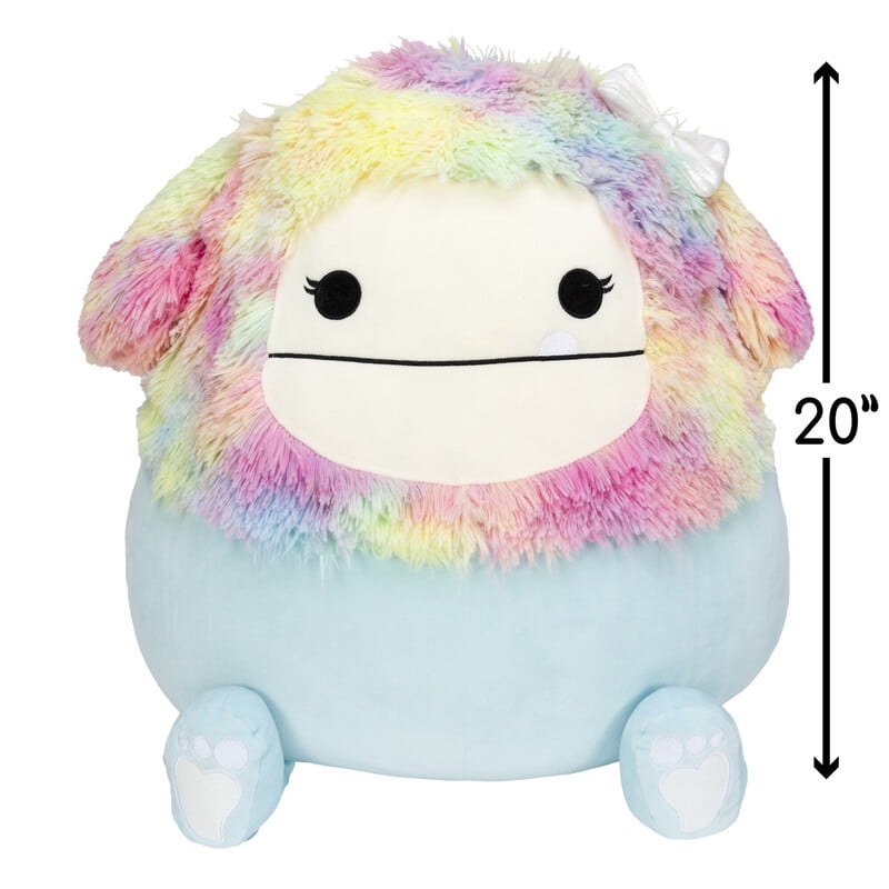 Justice Unicorn Initial “A” 20” Jumbo Squishmallow NEW 