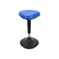 thumbnail image 1 of Uncaged Ergonomics Wobble - Tabouret - Triangulaire - Vinyle - Bleu, 1 of 3
