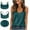 Green, variant on OGLCCG V Neck Tank Tops for Women Loose Fit Silk Satin Spaghetti Strap Camisole Soft Summer Casual Sleeveless Tunic Shirts,L,Blue