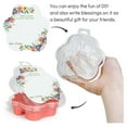 thumbnail image 3 of 50 Pack Cat'S Claw Shaped Wax Melt Clamshells, Empty Cube Tray Molds, 3 of 5