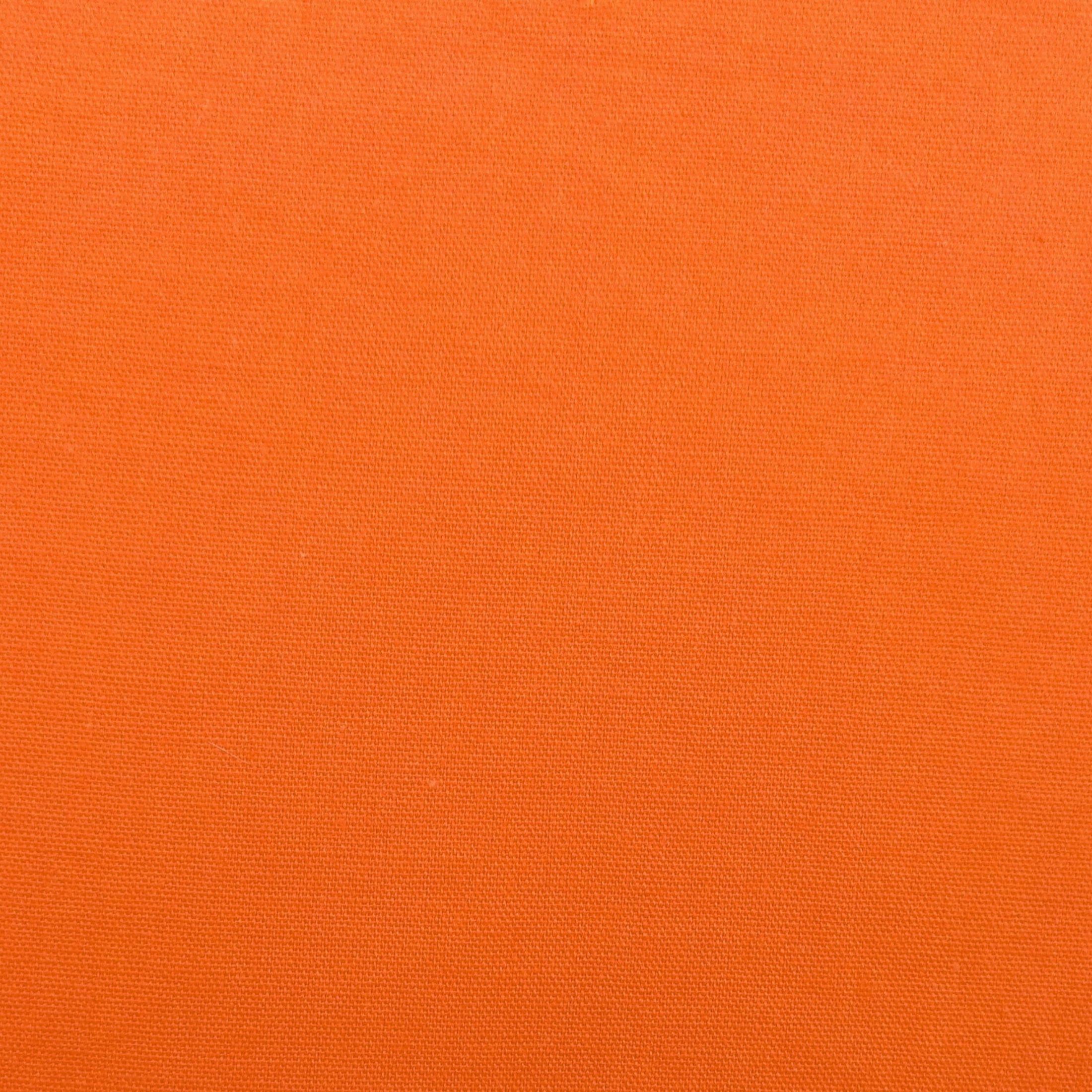 Shason Textile 2 Yard Cut Poly Cotton Fabric, Carrot, 44" Wide for Craft & Quilting Projects
