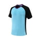 thumbnail image 3 of Camiseta de árbitro de baloncesto profesional para mujer y hombre, camiseta de árbitro de baloncesto, cuello en V, manga corta, camisetas de juez, uniforme deportivo de árbitro, 3 of 5
