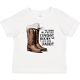thumbnail image 3 of Inktastic My Hero Wears Cowboy Boots Boys or Girls Toddler T-Shirt, 3 of 5