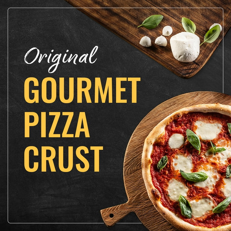6 pack) Mama Mary's Original Pizza Crusts, Whole, Shelf-Stable, 7