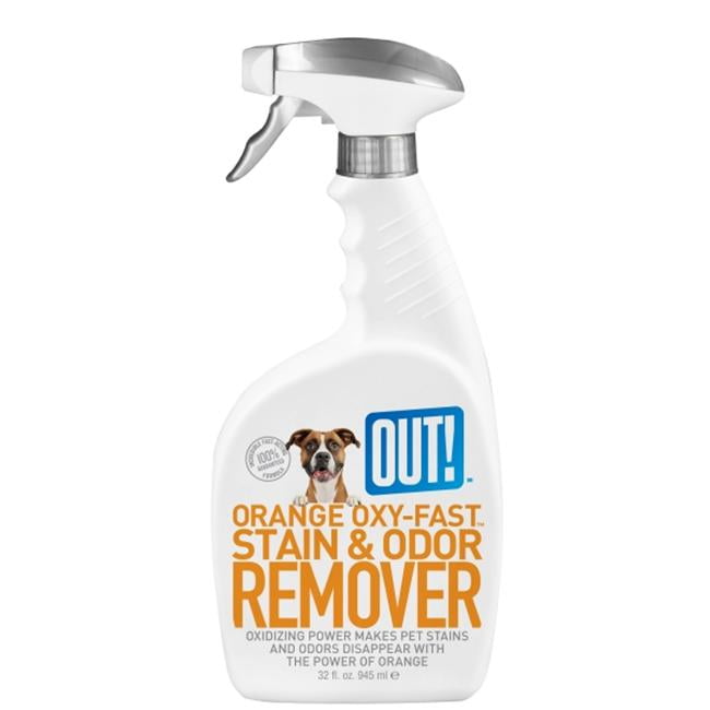 OUT! PetCare Orange Oxy Stain & Odor Remover, Oxy Clean Pet Stain and