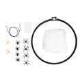 thumbnail image 1 of TOPINCN Embroidery Kit, Embroidery Unique Design For Home For Festival, 1 of 8