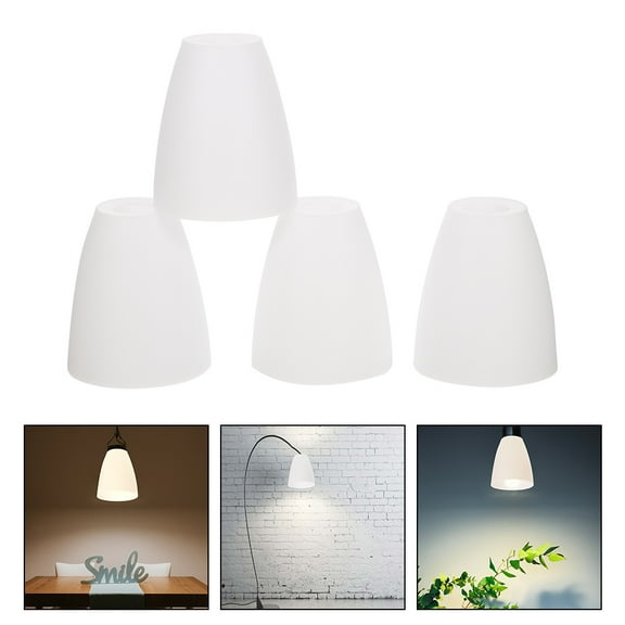 HAMPPLIES 4Pcs Small Lampshade for Wall Lamp Light Cover 11.8x3.9x3.9in