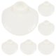 thumbnail image 1 of 6Pcs Dumpling Dipping Plate Reusable Sushi Plate Dumpling Dipping Dish Shell Shape Plate, 1 of 4
