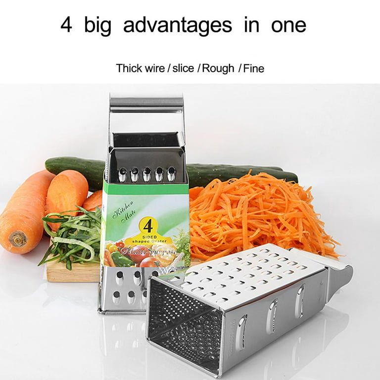 The Tumbling Box Shredder, cheese, nut, vegetable, The tumbling box  shredder is excellent for easily and quickly grating and slicing  foodstuffs. Multi-purpose, with 3 grating drums for making breadcrumbs