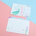 thumbnail image 2 of Birthday Party Invitations Invitation Card Paper Assorted Color 24 Sets for Mermaid Theme Events, 2 of 7