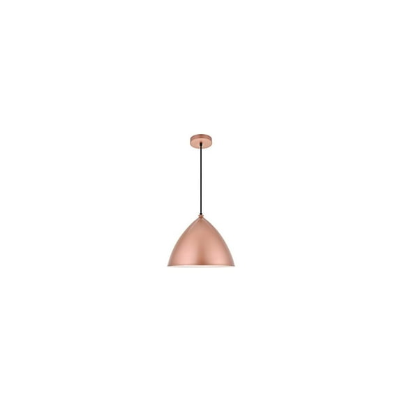 Living District Kenneth 1 Light Honey Gold Pendant