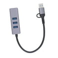 thumbnail image 1 of Adaptateur Hub USB Transmission Rapide Multi-Interface Plug and Play Convertisseur Ethernet 1000 Gigabit RJ45 USB 3.0, 1 of 9