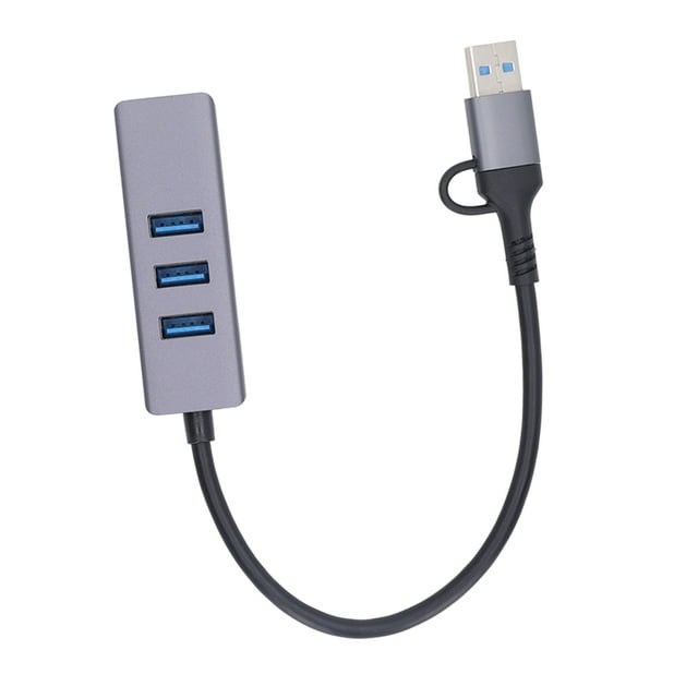 Adaptateur Hub USB Transmission Rapide Multi-Interface Plug and Play Convertisseur Ethernet 1000 Gigabit RJ45 USB 3.0
