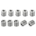 thumbnail image 1 of Unique Bargains Adaptateurs de Filetage Manchon Réducteur Écrou 10 Pcs M5x0.8 Mâle à M2.5x0.45 Femelle Réparation Insert Écrou 5mm, 1 of 7